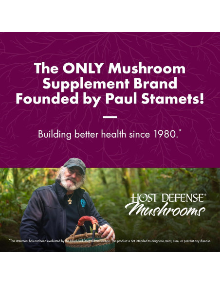 Polvo de Hongo Cola de Pavo Host Defense 99.22 g - Salud Digestiva