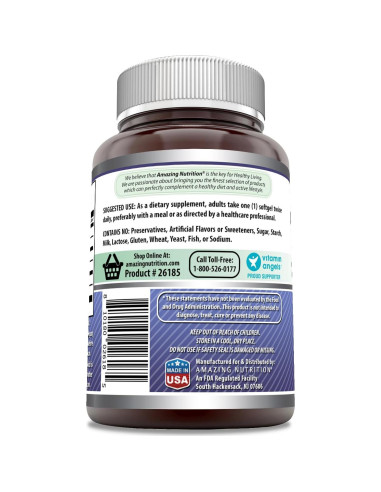 Suplemento de Aceite de Borraja Amazing Formulas 2000 Mg 90 Gelatinas