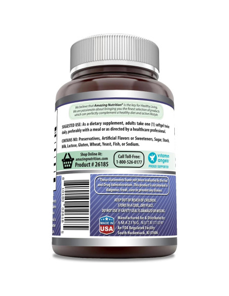 Suplemento de Aceite de Borraja Amazing Formulas 2000 Mg 90 Gelatinas