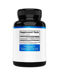 Suplemento NAC 1000mg Dorado Nutrition 60 Cápsulas Veganas 2