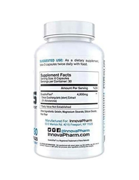 Cissus Superior InnovaPharm 4800mg 180 cápsulas