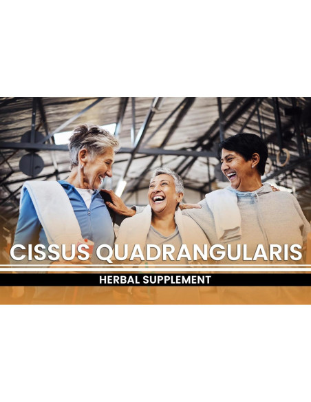 Cápsulas de Cissus Quadrangularis 365 Unidades Puras