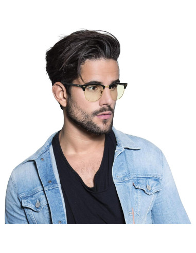 Gafas de Sol Ray-Ban RB3016 Clubmaster con Filtro Azul