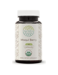 Suplemento Herbal Orgánico HerbEra Maqui Berry 60 Cápsulas