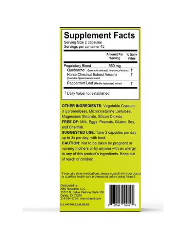 Atrantil 90 Cápsulas - Suplemento Digestivo Natural Antioxidante