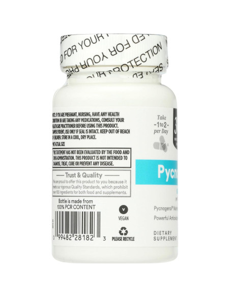 Extracto de Corteza de Pino Marítimo 365 Whole Foods 50mg 60 Cápsulas Veganas