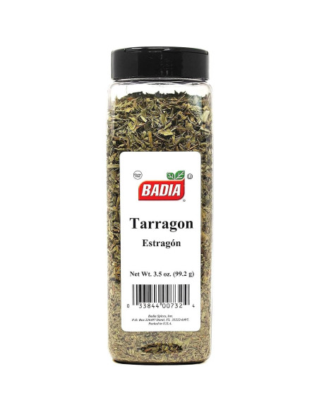 Estragón Seco Badia 99 g - Hierba Aromática para Cocina Francesa