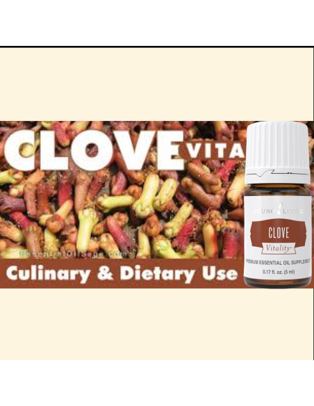 Aceite Esencial Clavo Vitality Young Living 5ml Antioxidante