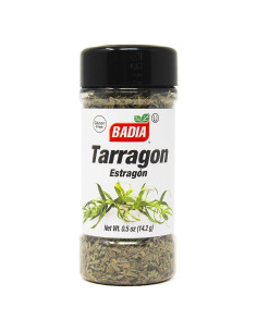 Estragón Seco Badia 14 g - Hierba Aromática para Cocina Francesa