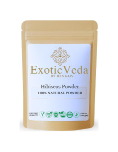 Polvo de Hibisco 100g REVAIS - 100% Puro, Vegano y Sin Gluten
