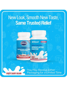 Tabletas Masticables Milkaid 120 Unidades Sabor Frambuesa 2