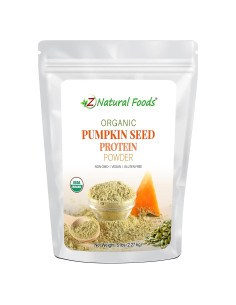 Polvo de Proteína de Semilla de Calabaza Orgánica Z Natural 2.27 kg