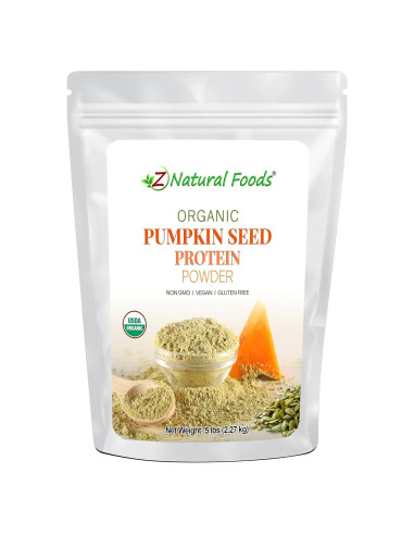 Polvo de Proteína de Semilla de Calabaza Orgánica Z Natural 2.27 kg