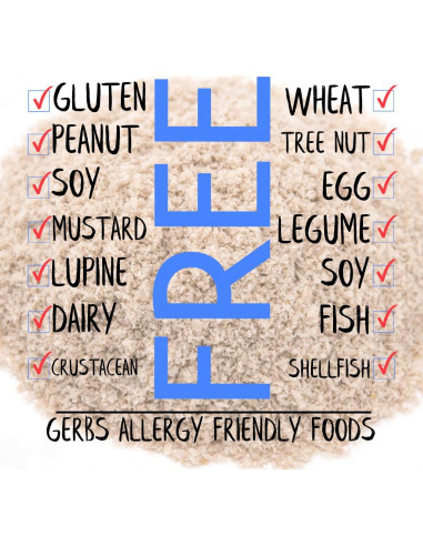 Harina de Semilla de Girasol Gerbs 453g - Libre de Alérgenos