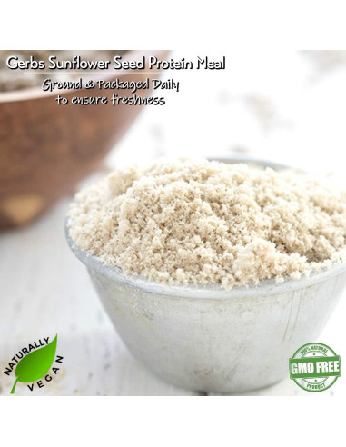 Harina de Semilla de Girasol Gerbs 453g - Libre de Alérgenos