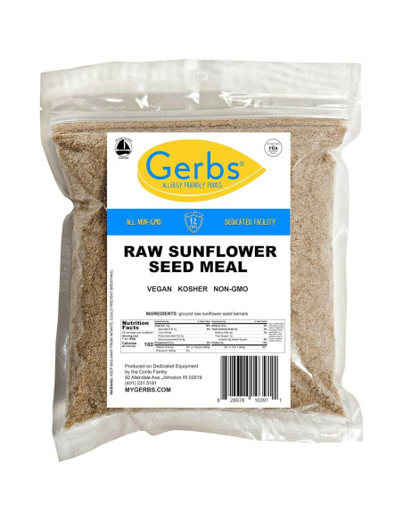 Harina de Semilla de Girasol Gerbs 453g - Libre de Alérgenos