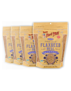 Harina de Semilla de Lino Bob's Red Mill 454g - Vegana, No GMO