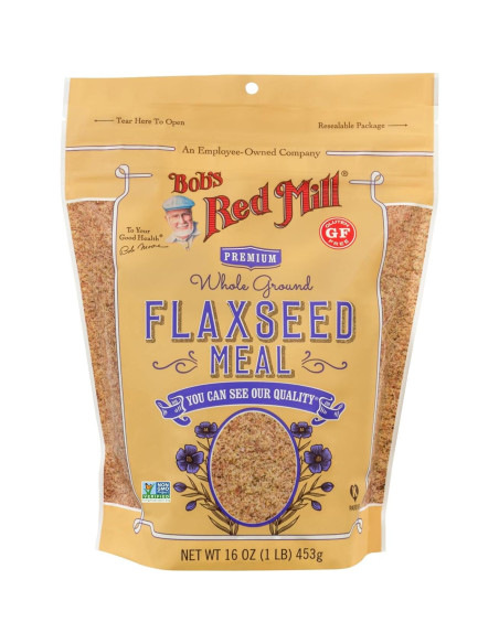 Harina de Semilla de Lino Bob's Red Mill 454g - Vegana, No GMO