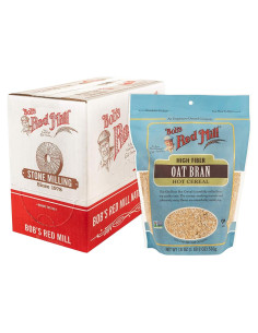 Harina de Salvado de Avena Bob's Red Mill 510g - Vegano, Sin OGM