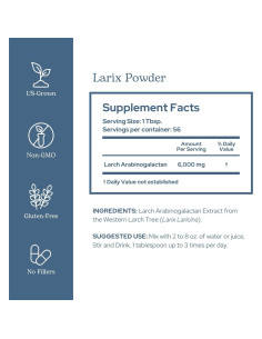 Polvo Inmunológico Eclectic Institute Larix 340 g - Apoyo Salud 2