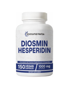 Complejo Diosmina Hesperidina 1000mg Immortal Herbs 150 Cápsulas Veganas