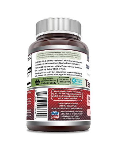 Suplemento de Cereza Ácida Amazing Formulas 1000 Mg 120 Cápsulas