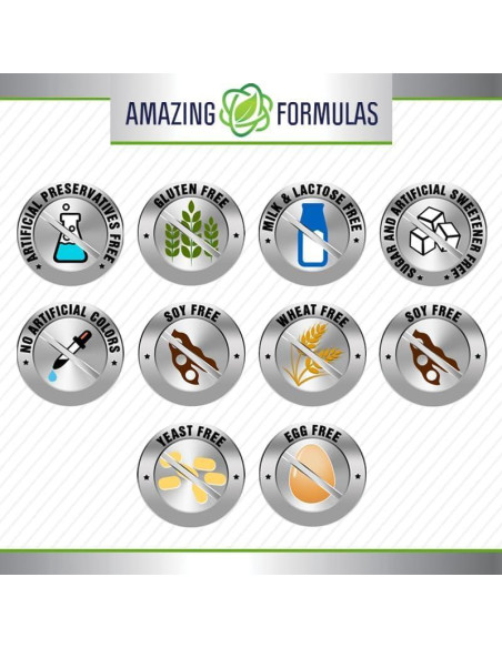 Suplemento de Cereza Ácida Amazing Formulas 1000 Mg 120 Cápsulas