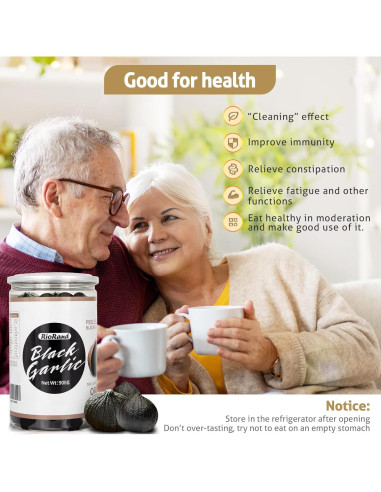 Ajo Negro RioRand 908g Entero Pelado Envejecido 90 Días