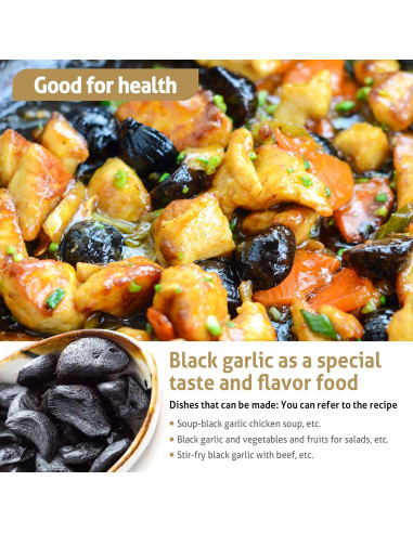 Ajo Negro RioRand 908g Entero Pelado Envejecido 90 Días