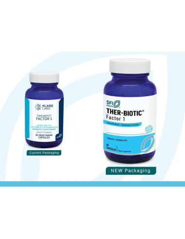 Probiotico Klaire Labs Ther-Biotic Factor 1 60 Cápsulas 20 Mil Millones UFC