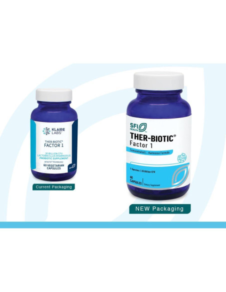 Probiotico Klaire Labs Ther-Biotic Factor 1 60 Cápsulas 20 Mil Millones UFC
