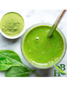 Polvo de Espinaca 113.4g Herb To Body - 100% Natural 2