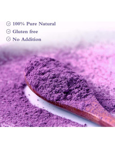 Polvo de Batata Morada NutraBloom 227 g - Colorante Natural 2