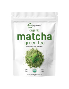 Polvo de Té Verde Matcha Orgánico Micro Ingredients 453g