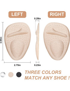 Cojines metatarsales Comfowner para mujeres - Alivio dolor pie 2