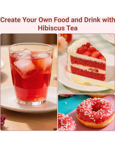 Bolsitas de Té de Hibisco Oryvox 50 Unidades 100% Naturales