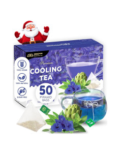 Té Herbal Refrescante Indochine Blends 125g - 50 Bolsitas Pirámide