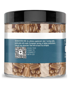 Extracto de Seda de Maíz Earthborn Elements 200 Cápsulas Puro 2