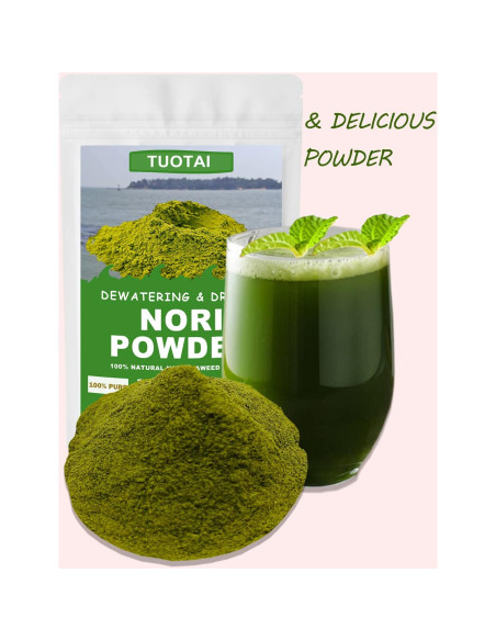 Polvo de Nori Crudo TUOTAI 113g Vegano Sin Aditivos