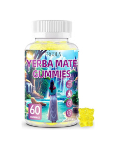 Gomitas de Yerba Mate Frcola Sabor Durazno Mango 60 Unidades