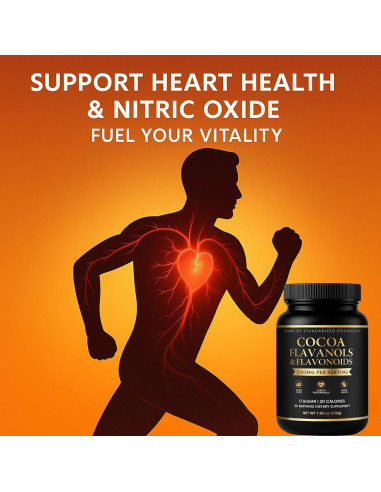 Cacao en polvo 200 g - Genérico, sin azúcar, vegano, alto flavanol