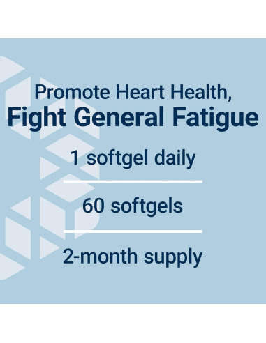 Suplemento CoQ10 Life Extension 60 Gelatinas Blandas - Salud del Corazón