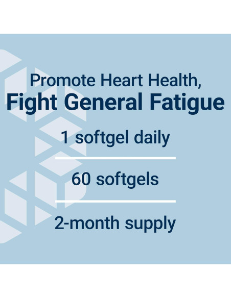 Suplemento CoQ10 Life Extension 60 Gelatinas Blandas - Salud del Corazón