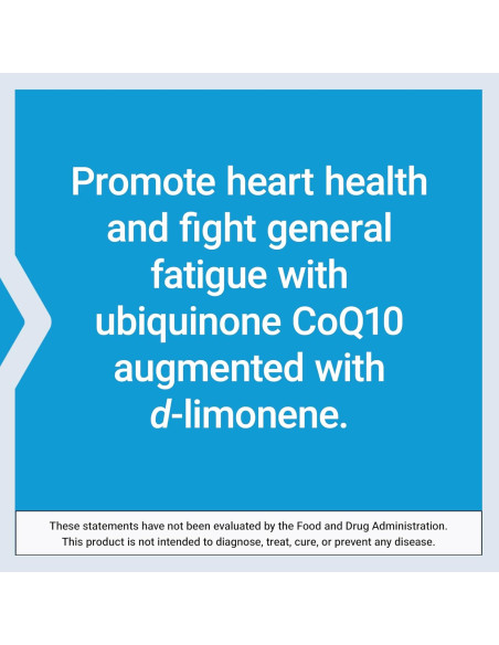 Suplemento CoQ10 Life Extension 60 Gelatinas Blandas - Salud del Corazón