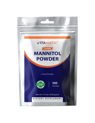 Edulcorante Natural Vitamatic Manitol 500g - 500 Porciones