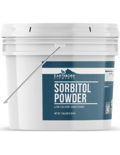 Polvo de Sorbitol Tierra Nacida 1 Galón - Edulcorante Bajo en Calorías 2