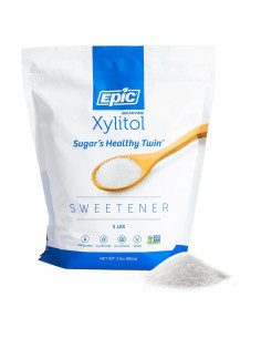 Endulzante de Xilitol Épico 2.27 kg - Sin Calorías, Keto