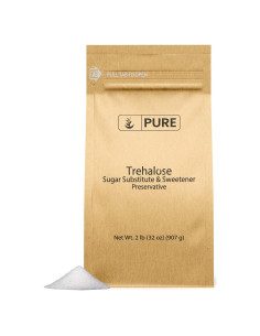 Endulzante Natural Trehalosa 0.91 kg Ingredientes Puros