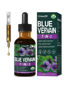 Extracto de Vervain Azul Nabouherb 60 ml - Suplemento Natural para Sueño