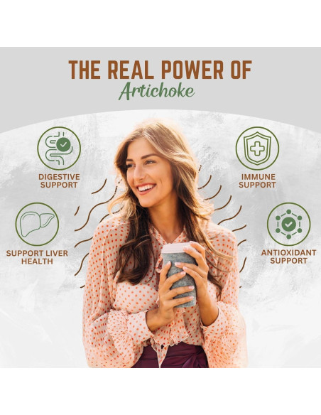 Go Nutra Extracto de Alcachofa en Polvo 113.4g - 5% Cinarina
